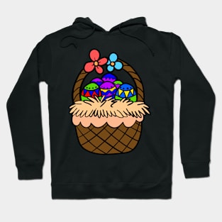 Brown Easter basket Hoodie